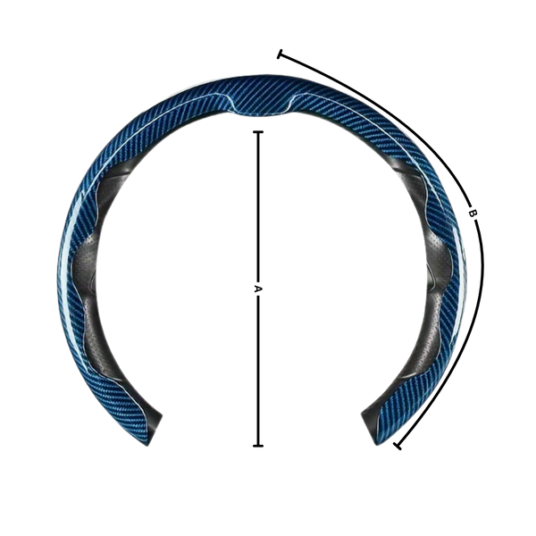Carbon Fiber Steering Wheel Cover For Superior Grip And Comfort