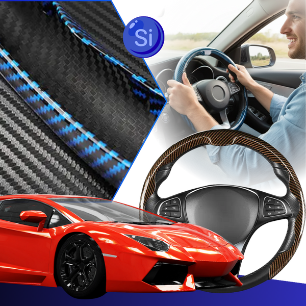 Carbon Fiber Steering Wheel Cover For Superior Grip And Comfort