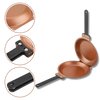 Nonstick Double Sided Pan For Quick Flips And Easy Cleanup