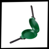 Nonstick Double Sided Pan For Quick Flips And Easy Cleanup