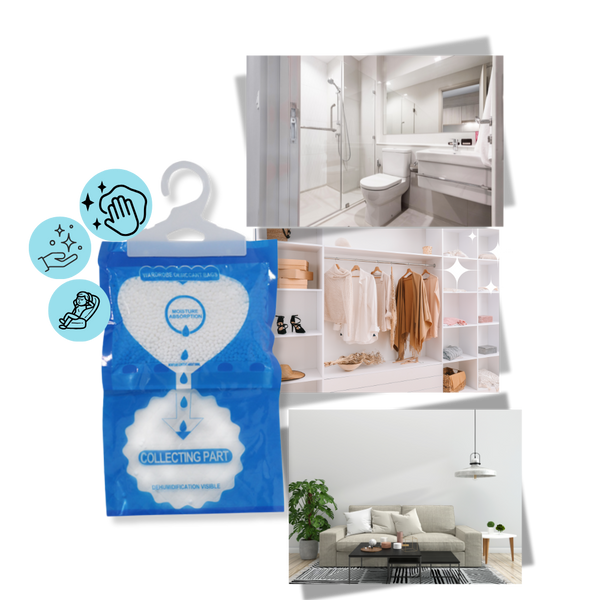 Moisture-Absorbing Dehumidifier Bag With Fresh Scent