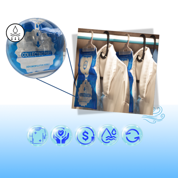 Moisture-Absorbing Dehumidifier Bag With Fresh Scent