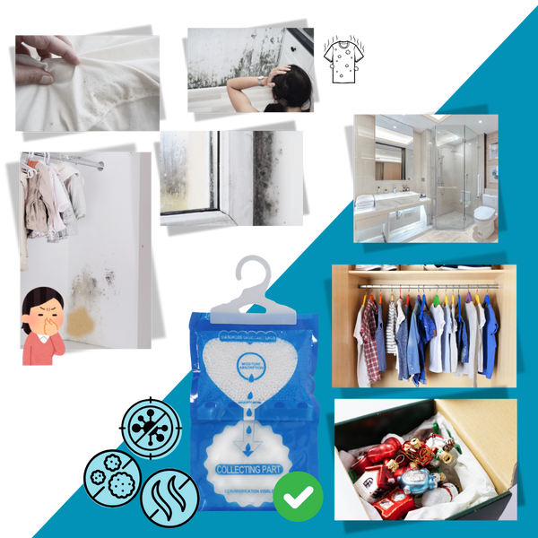 Moisture-Absorbing Dehumidifier Bag With Fresh Scent
