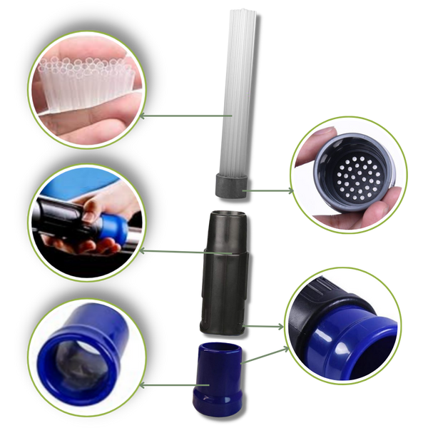 Universal Vacuum Dusting Tool for Targeted Cleaning Precision