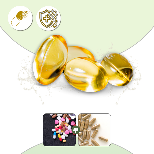 Oregano Oil And Black Seed Immunity Softgels For Immune Support