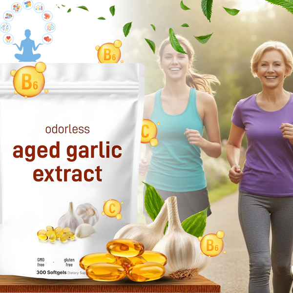 Odorless Garlic Extract Soft Gels For Daily Wellness Support