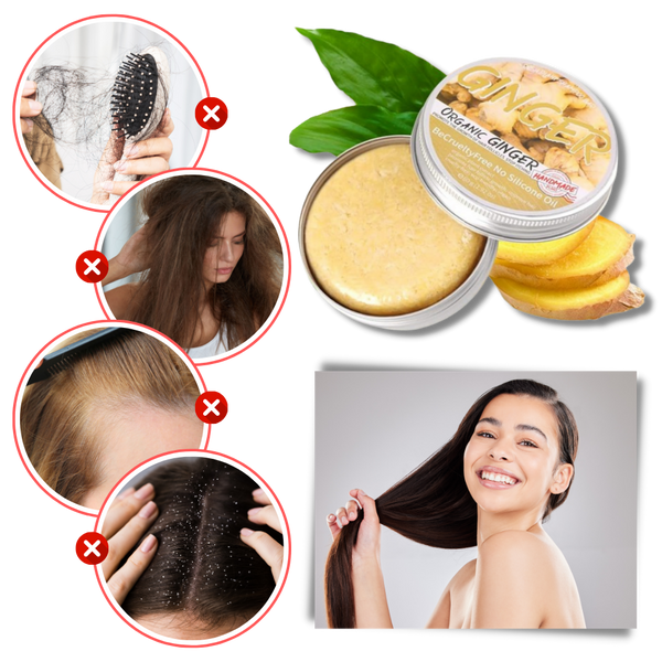 Organic Hair Growth Shampoo Bar for Thinning Hair and Shine