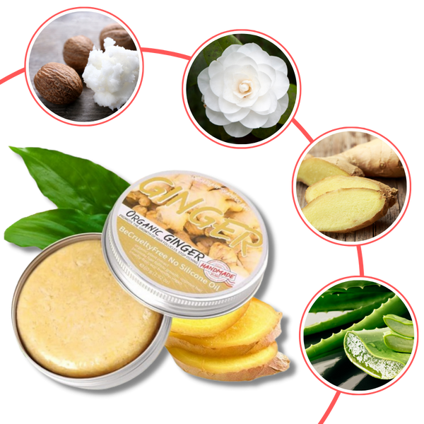 Organic Hair Growth Shampoo Bar for Thinning Hair and Shine