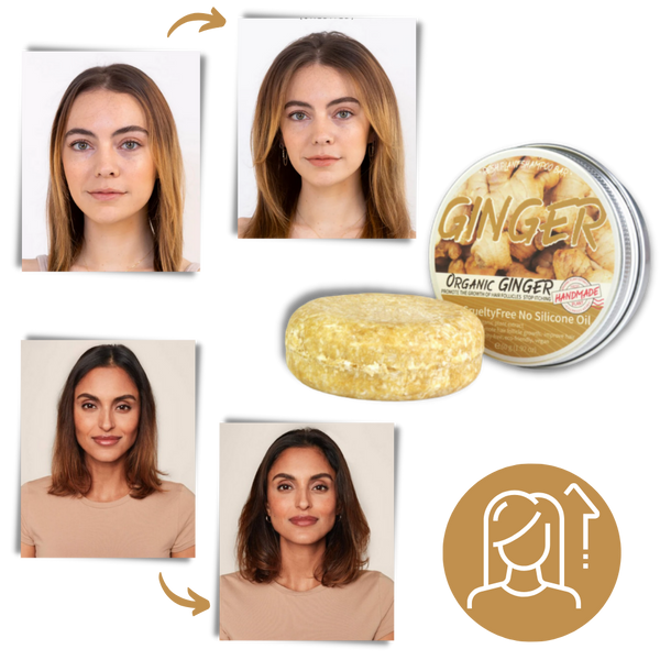 Organic Hair Growth Shampoo Bar for Thinning Hair and Shine