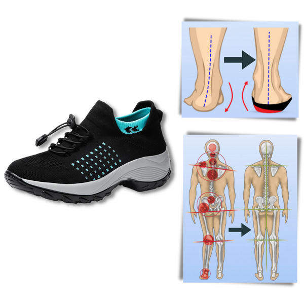 Orthopedic Comfort Sneakers For All Day Pain Relief And Support