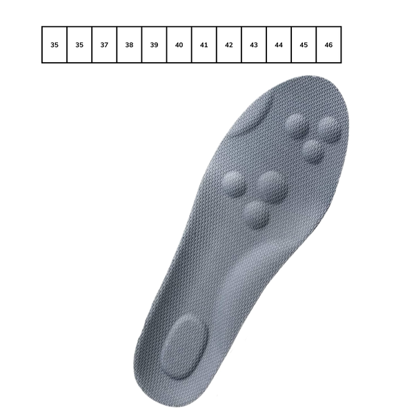 Premium Orthopedic Memory Foam Insoles For All Day Comfort