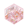 Pastel Home Tales Sticker Set for Journaling and Scrapbooking