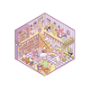 Pastel Home Tales Sticker Set for Journaling and Scrapbooking