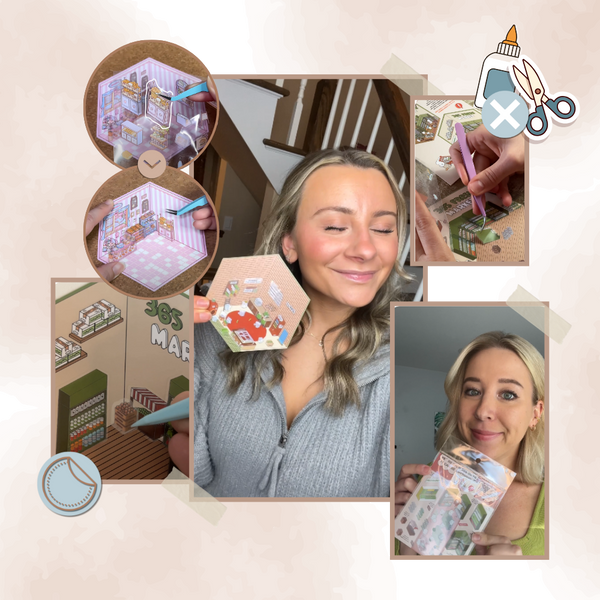 Pastel Home Tales Sticker Set for Journaling and Scrapbooking
