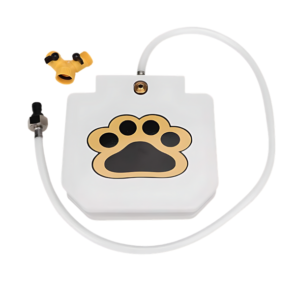 Paw Operated Dog Water Fountain Delivers Fresh Hydration On Demand