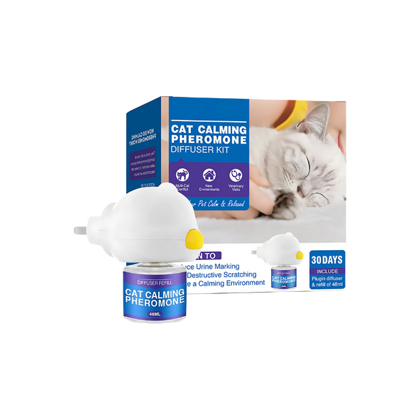Calming Odorless Pheromone Diffuser For Cats And Dogs Eases Anxiety