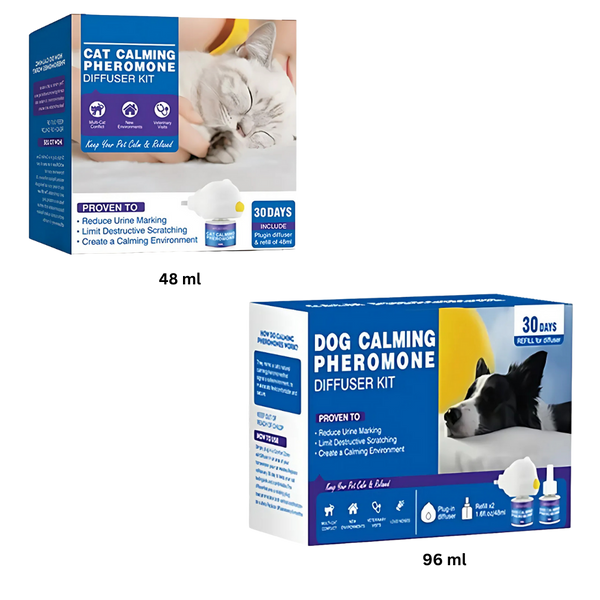 Calming Odorless Pheromone Diffuser For Cats And Dogs Eases Anxiety