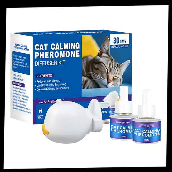 Calming Odorless Pheromone Diffuser For Cats And Dogs Eases Anxiety
