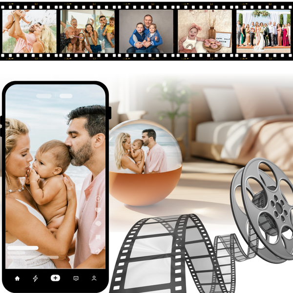 Crystal Memory Ball With HD Video And Ambient Lighting