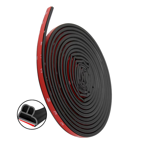 Universal Fit Car Soundproof Weather Strip For Noise Reduction
