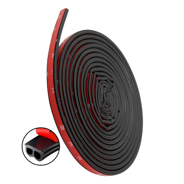 Universal Fit Car Soundproof Weather Strip For Noise Reduction