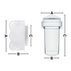 Clear Symmetry Nail Art Tool For Flawless Nail Design