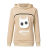 Pet Interaction Hoodie With Fur Lined Pouch For Cozy Snuggles
