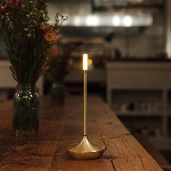 Portable Candle Lantern Rechargeable With 8 Hour Battery Life Elegant Decor