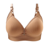 Plus-Size Wireless Push-Up Bra With Seamless Comfort And Lift