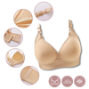 Plus-Size Wireless Push-Up Bra With Seamless Comfort And Lift