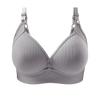 Plus-Size Wireless Push-Up Bra With Seamless Comfort And Lift