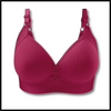Plus-Size Wireless Push-Up Bra With Seamless Comfort And Lift