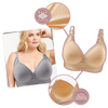 Plus-Size Wireless Push-Up Bra With Seamless Comfort And Lift