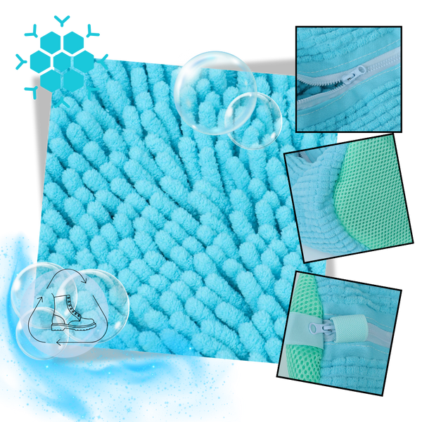 Polyester Laundry Bag For Shoes With Deep Cleaning And Washer Protection