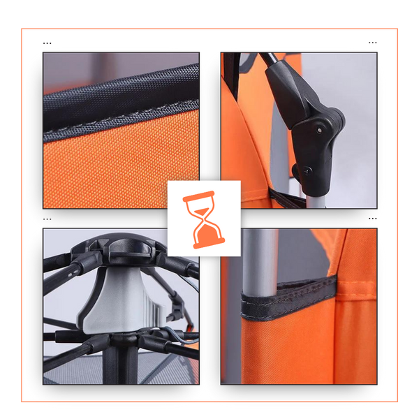 Portable Breathable Mesh Play Yard For Kids With UV Protection