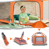 Portable Breathable Mesh Play Yard For Kids With UV Protection