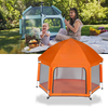 Portable Breathable Mesh Play Yard For Kids With UV Protection