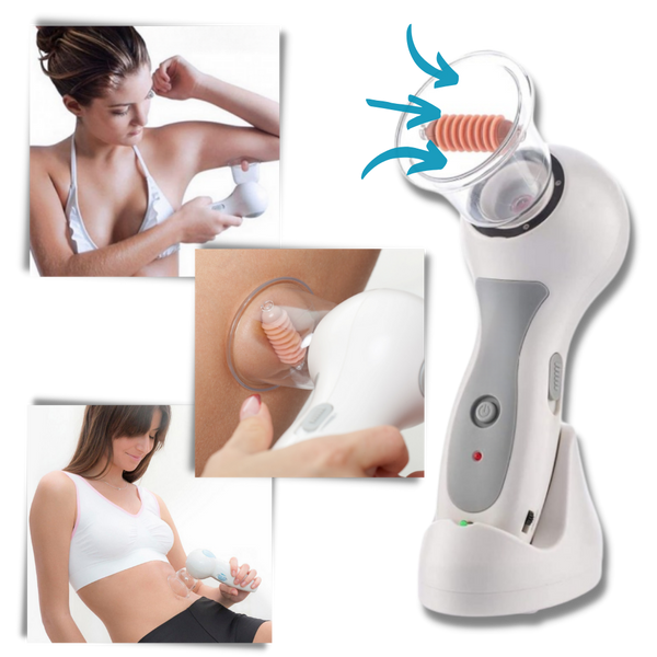 Cordless Portable Cellulite Suction Therapy Device For Smoother Skin