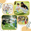 Portable Flying Disk Toy for Outdoor Fun and Hand-Eye Coordination