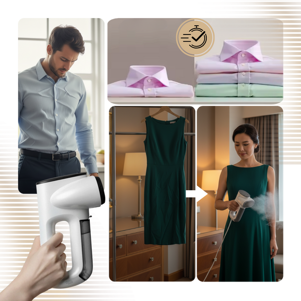 Portable Garment Vacuum Steamer With Quick Heat Up And Sterilization