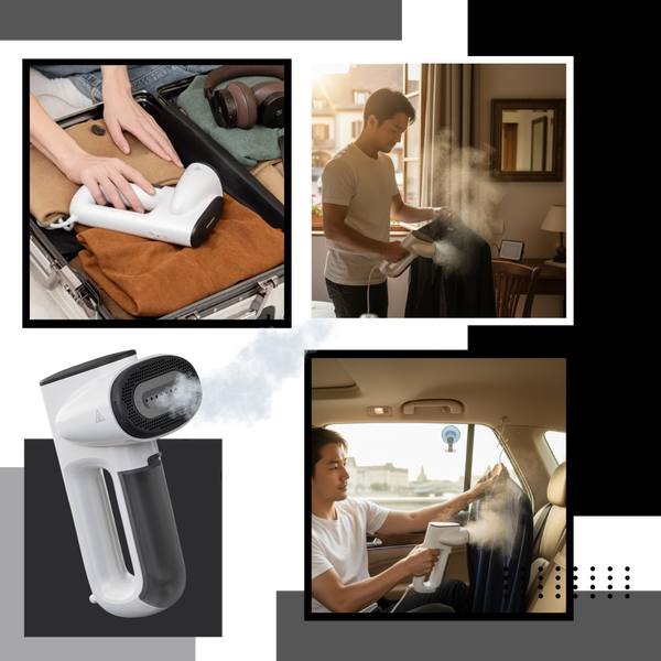 Portable Garment Vacuum Steamer With Quick Heat Up And Sterilization