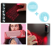 Travel Ready Holographic Keyboard Delivers Full Size Typing Comfort