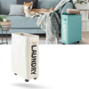 Foldable Laundry Basket With Wheels For Easy Transport And Space Saving