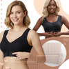 Seamless Front-Closure Bra for Natural Lift and Posture Support