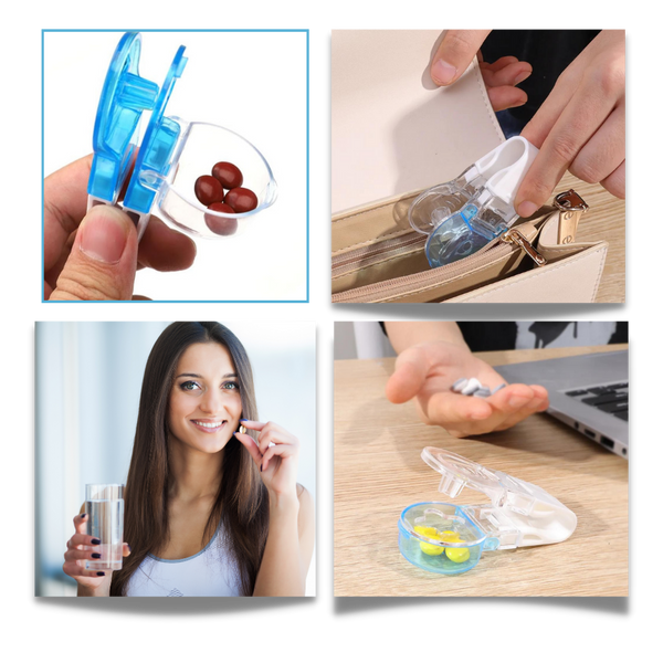 Portable No Contact Blister Pack Opener for Easy Medication