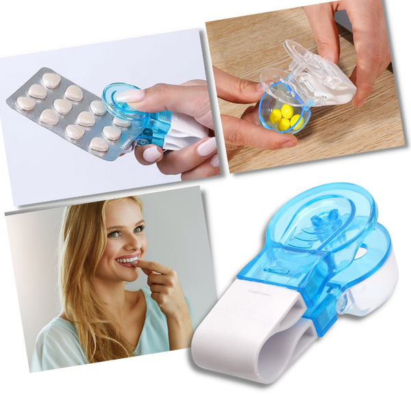 Portable No Contact Blister Pack Opener for Easy Medication