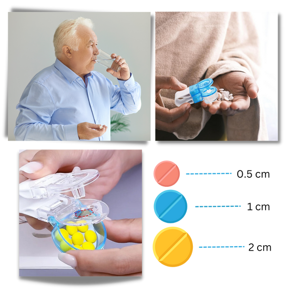Portable No Contact Blister Pack Opener for Easy Medication