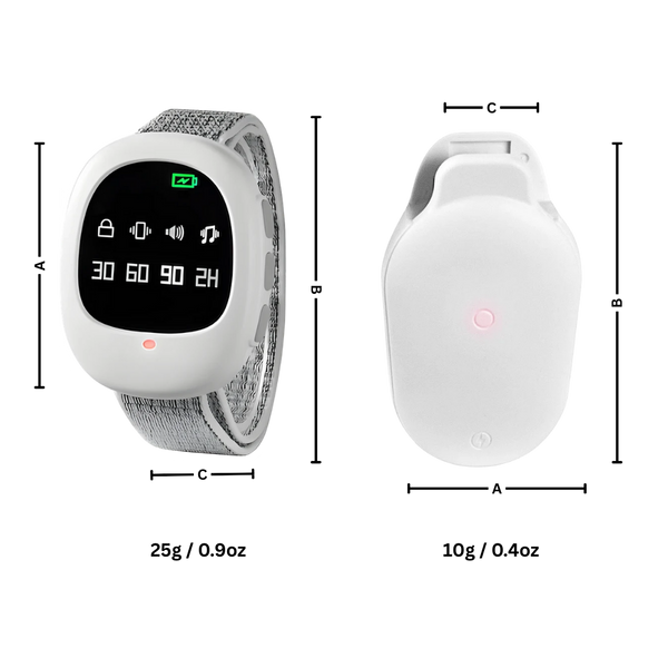 Moisture Detection Alarm Watch for Bedwetting and Potty Training