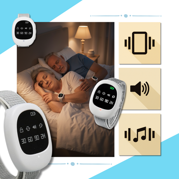 Moisture Detection Alarm Watch for Bedwetting and Potty Training