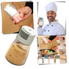 Ergonomic Salt and Pepper Shaker Set With Precise Seasoning Control